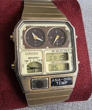 Vintage Citizen Ana Digi Temp Uhr 30 5324