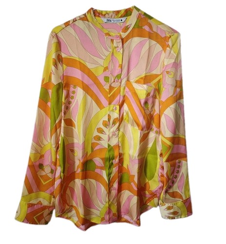 Zara rosa gelb grün bunt - zara,