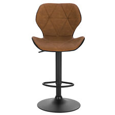 1/2/4/6x Barhocker Barstuhl mit Rückenlehne Höhenverstellbar 360° Drehbar Hocker