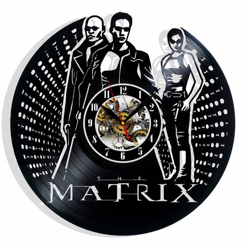The matrix vinyl wanduhr - the,