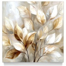 Leinwandbild natur blätter - leinwandbild,
