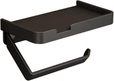 Toilettenpapierhalter mit Telefonablage,Toilettenpapier Rolle Aufbewahrungsspend