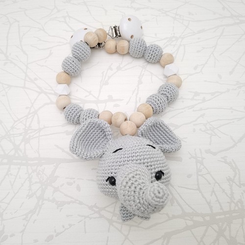 Amigurumi schnullerkette - amigurumi,