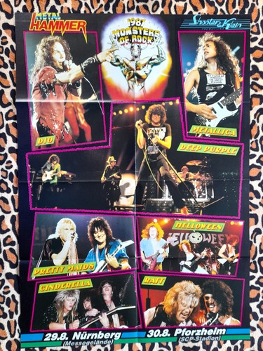 Monsters rock poster - monsters,