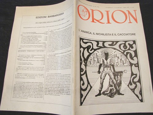 Orion magazin zeitschrift - magazin,