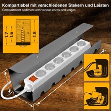 Kabelkanal Organizer Schreibtisch =Retourenware=