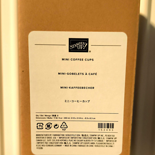 Stampin ersatzbecher - up!,