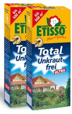 Etisso Total Unkrautfrei Unkrauttot Glyphosat Sparpack 2x 250ml = 2x 500m²