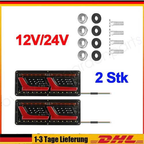 Led 12v rücklicht - 2x,