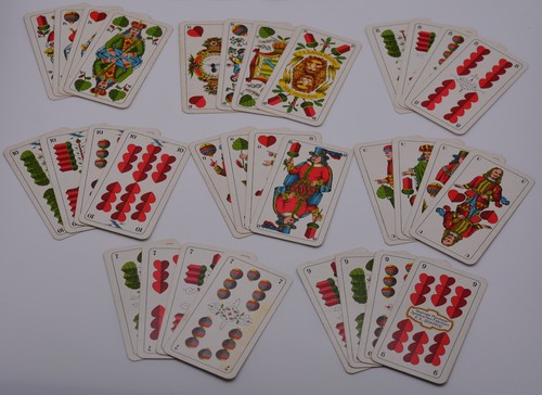 Altes schafkopf kartenspiel - schafkopf,