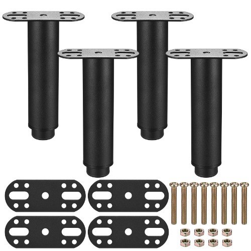 Metall bettfüße set - metall,
