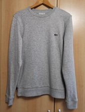 Lacoste Damen Sweatshirt – Grau – Größe XS – Gebraucht