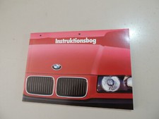 BMW E36 316 i 318 i is Coupe 320 i Coupe 325 i Coupe td Instruktionsbog 08.1992