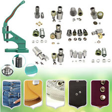 Ösen Nieten Popper Jeansknöpfe Fixierformen für grüne Handpresse Maschine