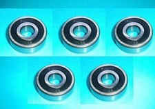 4 FAG Rillenkugellager 6301