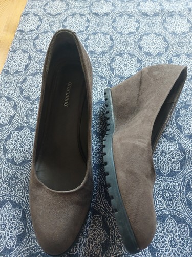 Graceland braune keilabsatz - 38,