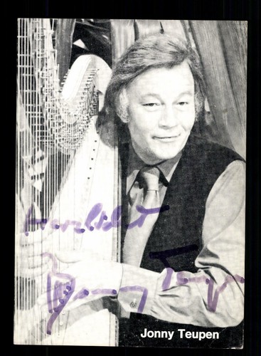 Jonny teupen autogrammkarte - jonny,