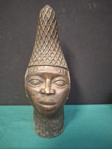 Afrikanische bronze kopf - afrikanische, -bronze