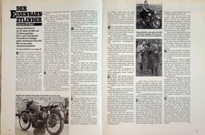 Motorrad Classic 1147) Velocette KTT Mk I in einer seltenen Vorstellung auf 2 Se