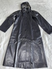 Retro Regenmantel Lackmantel