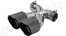 CARGRAPHIC Sport-Endrohr-e 100mm Carbon / Edelstahl 981 Cayman Boxster Auspuff