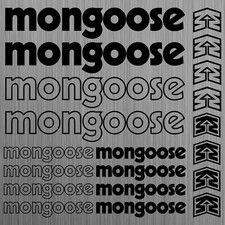 mongoose aufkleber sticker