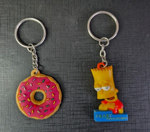Paar simpsons - (bart, donut)