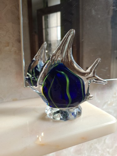 Kunstvoller murano glasfisch - murano, /