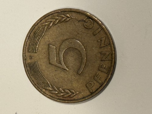 Pfennig münze von 1950 f - münze,