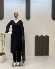 SALWAR KAMEEZ PAKISTANISCH INDISCH HOCHZEIT PARTY KLEID SHARARA BOLLYWOOD ANZUG