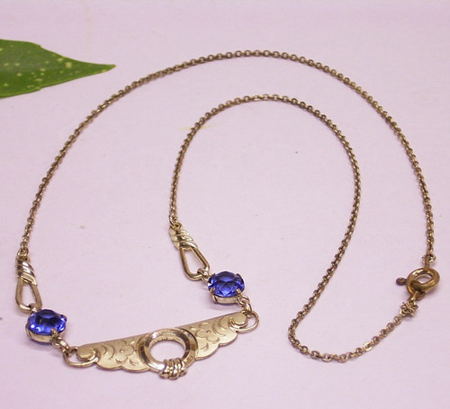 Altes art deco collier - altes,