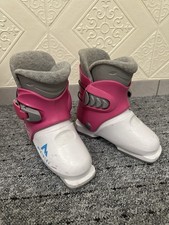Kinder Skischuhe weiß-pink