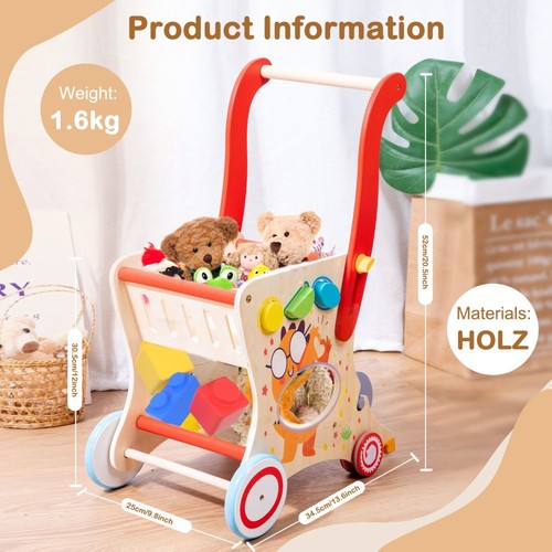 Baby lauflernwagen aus holz - baby,
