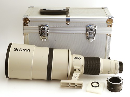 Sigma teleobjektiv 500 - 4.5,