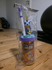 Vintage Digimon Trinkbecher 3D OVP