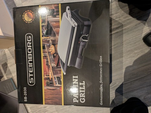 Steinborg panini grill neu - panini,