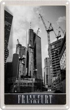 Blechschild 18x12 cm Frankfurt