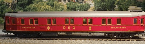 Roco 4992 dsg schlafwagen - roco,