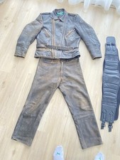 Biete einen Klassiker an eine CLASSIC GEAR Herren Motorradanzug Größe L M  Leder