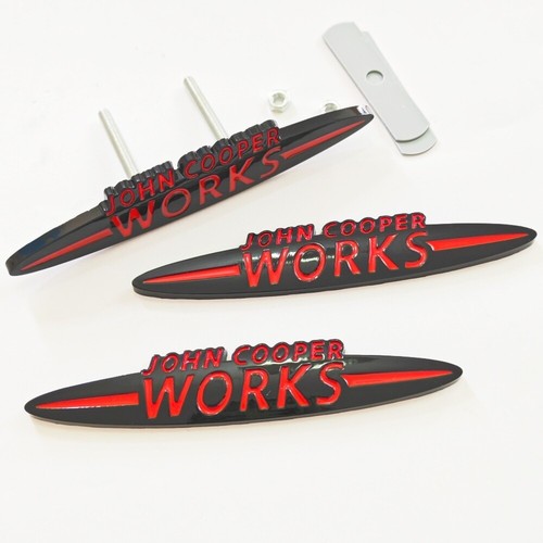 Black red john cooper - red,
