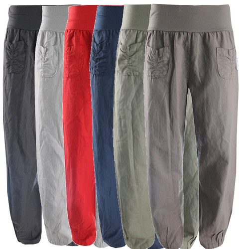 Italy hose damen - italy, leinenhose