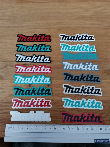 Makita aufkleber set stück - aufkleber, 16