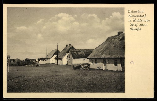 Neuendorf hiddensee dorf - a., hiddensee,