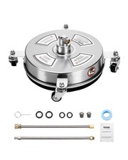 VEVOR 325mm Hochdruckreiniger Oberflächenreiniger 4000PSI 2 verlängerte Stäbe