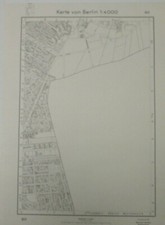 Karte Berlin 1:4000 Nr.3031 Tempelhof Lichtenrade Neukölln Rudow 70er N-2180