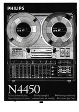 Bedienungsanleitung-Operating Instructions für Philips N 4450 