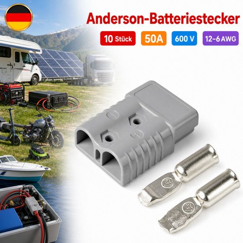 Batteriestecker federkontakt - batteriestecker,