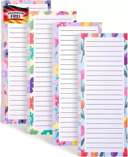 Magnetische notizblöcke 4er - notizblöcke,