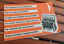 Heft Akkordeon Weltmeister Firotti Horch Royal Standard Contasina Harmon DDR GDR