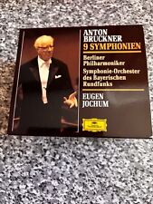 ANTON BRUCKNER 9 SYMPHONIEN EUGEN JOCHUM BERLINER PHILHARMONIKER TOPZUSTAND